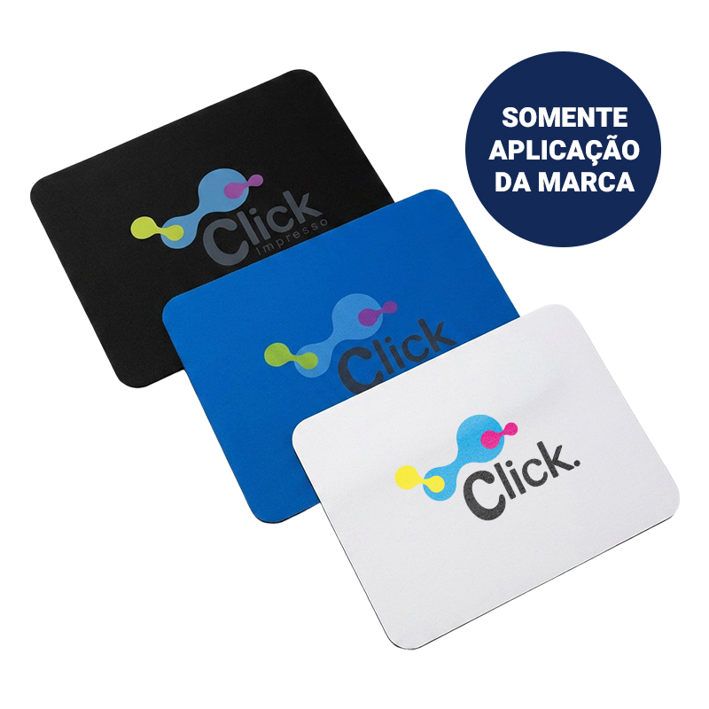 Mouse pad flexível em poliéster com base antiderrapante feita em borracha.

Largura :  21 cm

Comprimento :  25 cm

Espessura :  0,2 cm

Medidas aproximadas para gravação (CxL):  22 cm x 18 cm